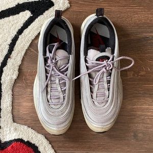 Silver Nike Air Max 97